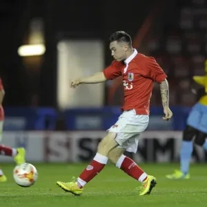 Bristol City's Liam Monelle in Action: U21s Battle Against Crystal Palace at Ashton Gate (September 15, 2014) Bristol City's Liam Monelle in Action: U21s Battle Against Crystal Palace at Ashton Gate (September 15, 2014)
