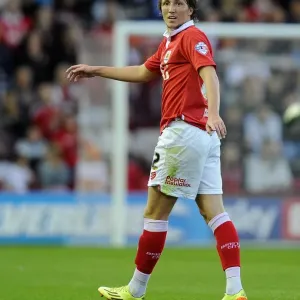 Bristol City's Luke Ayling in Action at Ashton Gate, 2014 - Football Match (Bristol City v Leyton Orient)