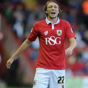 Bristol City's Luke Ayling in Action at Ashton Gate, 2014 - Football Match (Sky Bet League One: Bristol City vs Leyton Orient)
