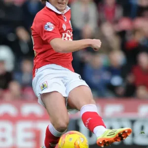 Bristol City's Luke Ayling in Action during Sky Bet League One Match against Oldham Athletic, November 2014