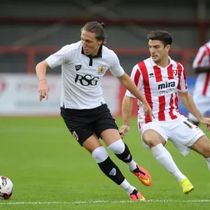 Bristol City's Luke Ayling in Pre-Season Friendly Print Bristol City's Luke Ayling in Pre-Season Friendly Print