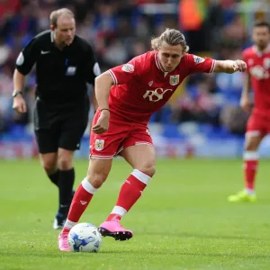 Bristol City's Luke Freeman in Action Against Birmingham City, Sky Bet Championship 2015 Bristol City's Luke Freeman in Action Against Birmingham City, Sky Bet Championship 2015