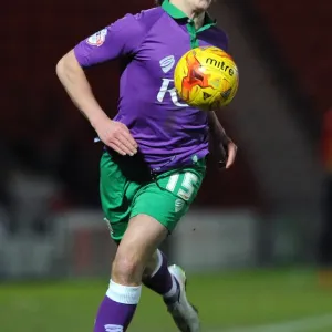 Bristol City's Luke Freeman in Action Print Bristol City's Luke Freeman in Action Print