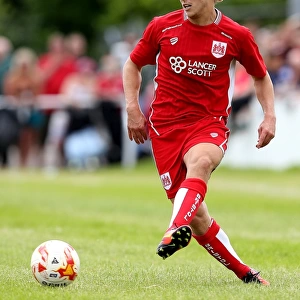 Bristol City's Luke Freeman in Action Against Hengrove Athletic (July 2016)