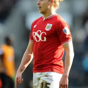 Bristol City's Luke Freeman in Action Against Hull City, Sky Bet Championship 2016