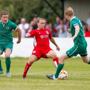 Bristol City's Luke Freeman in Action during Pre-Season Community Match against Hengrove Athletic