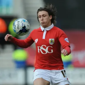 Bristol City's Luke Freeman in Print, League One Action