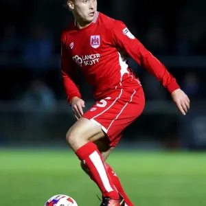 Bristol City's Luke Freeman in Action Against Wycombe Wanderers, EFL League Cup, 2016