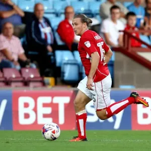 Bristol City's Luke Freeman Print