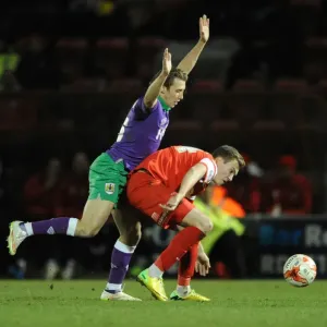 Bristol City's Luke Freeman Closes In on Leyton Orient's Ryan Hedges in Sky Bet League One Showdown Bristol City's Luke Freeman Closes In on Leyton Orient's Ryan Hedges in Sky Bet League One Showdown