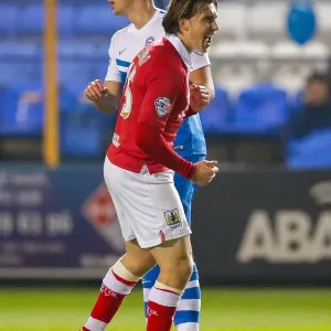 Bristol City FC Print - Luke Freeman Goal Celebration
