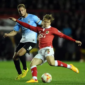 Bristol City FC Print - Luke Freeman Scores at Ashton Gate Bristol City FC Print - Luke Freeman Scores at Ashton Gate