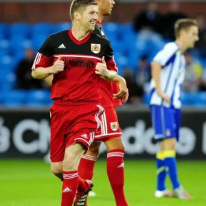 Bristol City's Mark Wilson Trial Print at Rugby Park Bristol City's Mark Wilson Trial Print at Rugby Park