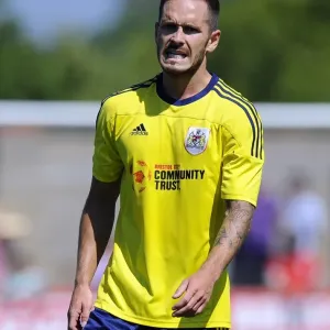 Bristol City's Martin Woods in Action Against Clevedon Town, Pre-Season Friendly 2013 Bristol City's Martin Woods in Action Against Clevedon Town, Pre-Season Friendly 2013