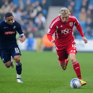 Bristol City's Martyn Woolford Outsmarts Liam Feeney in 2011 Championship Showdown Bristol City's Martyn Woolford Outsmarts Liam Feeney in 2011 Championship Showdown