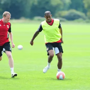 Bristol City FC Pre-season Training Print Bristol City FC Pre-season Training Print