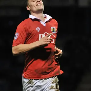 Bristol City's Matt Smith in Action Print Bristol City's Matt Smith in Action Print