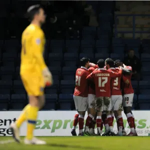 Bristol City's Matt Smith in Johnstone's Paint Trophy Area Final Print Bristol City's Matt Smith in Johnstone's Paint Trophy Area Final Print