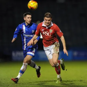 Bristol City's Matt Smith in Action Print Bristol City's Matt Smith in Action Print