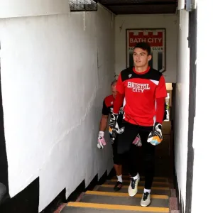 Bristol City's Max O'Leary Prepares for Preseason Friendly against Bath City, 2016 Bristol City's Max O'Leary Prepares for Preseason Friendly against Bath City, 2016