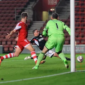 Bristol City's McLaughlin Misses Key Opportunity Against Southampton in Capital One Cup Match