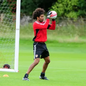 Bristol City FC Print: David James First Day of Training