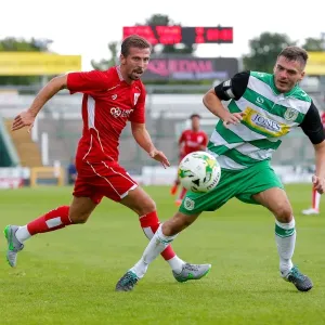 Print of Gary O'Neil in Action vs. Yeovil Town (16.07.2016) Print of Gary O'Neil in Action vs. Yeovil Town (16.07.2016)