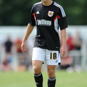 Bristol City's New Signing Luke Freeman in Action against Portishead Town, July 2014 Bristol City's New Signing Luke Freeman in Action against Portishead Town, July 2014