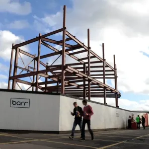 Bristol City's New South Stand Development at Ashton Gate: Football Match vs Oldham Athletic (November 2014)