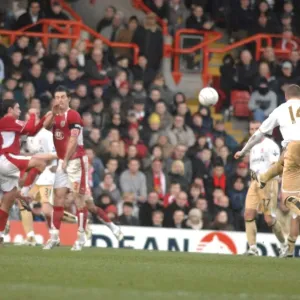 Bristol City's Nick Carle in Action Against Middlesbrough Bristol City's Nick Carle in Action Against Middlesbrough