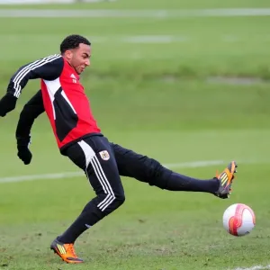 Bristol City's Nicky Maynard Print Bristol City's Nicky Maynard Print