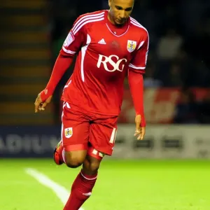Bristol City's Nicky Maynard Scores Brace: Championship Upset Against Leicester City (August 2011) Bristol City's Nicky Maynard Scores Brace: Championship Upset Against Leicester City (August 2011)