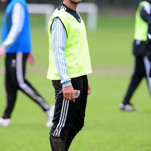 Bristol City's Nicky Maynard in Training at Memorial Stadium, January 2012