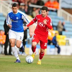 Bristol City's Richard Foster Outsmarts Matthew Briggs in 2012 Football Clash