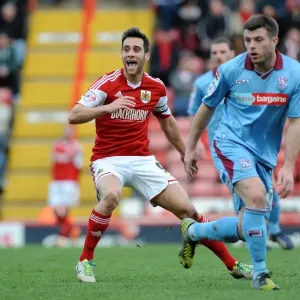 Bristol City's Sam Baldock in Print