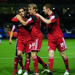 Bristol City's Sam Baldock Scores First Goal Against Peterborough United Bristol City's Sam Baldock Scores First Goal Against Peterborough United
