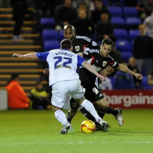 Bristol City's Sam Baldock Tackles Jason Koumas in Sky Bet League One Match (2013) Bristol City's Sam Baldock Tackles Jason Koumas in Sky Bet League One Match (2013)