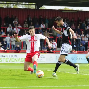 Season 13-14 Framed Print Collection: Stevenage v Bristol City