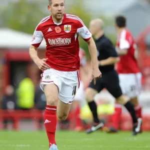 Bristol City's Scott Wagstaff in Action during FA Cup Match against Dagenham and Redbridge