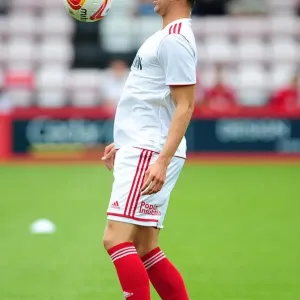 Bristol City's Scott Wagstaff at Bournemouth Pre-Season Friendly (2013)