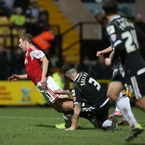 Bristol City's Scott Wagstaff Fouled by Notts County's Alan Sheehan in Sky Bet League One Clash Bristol City's Scott Wagstaff Fouled by Notts County's Alan Sheehan in Sky Bet League One Clash
