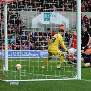 Bristol City's Scott Wagstaff Scores Fourth Goal in 4-0 Win Over Bolton Wanderers (19/03/2016)