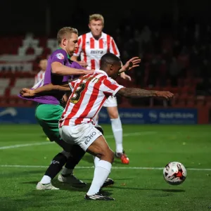 Bristol City's Scott Wagstaff vs Cheltenham Town's Craig Braham-Barrett - Intense Football Rivalry