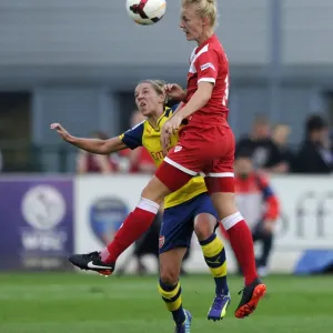 Bristol City's Sophie Ingle Wins Epic Header Against Arsenal Ladies (BAWFC v Arsenal Ladies, FA Womens Super League)