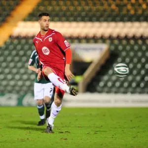 Bristol City's Stefan Maierhofer Fights for Possession against Plymouth Argyle in Championship Match, March 16, 2010 Bristol City's Stefan Maierhofer Fights for Possession against Plymouth Argyle in Championship Match, March 16, 2010