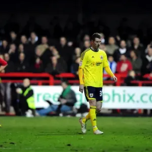 Bristol City's Stephen Pearson Dismissed: Two Yellow Cards Result in Red Card in FA Cup Match against Crawley Town (07/01/2012)
