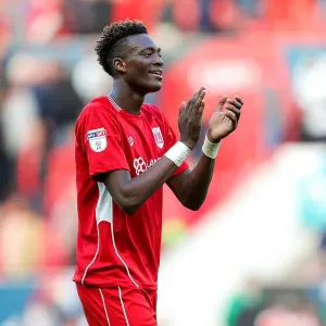 Bristol City's Tammy Abraham Celebrates 1-0 Win Over Blackburn Rovers, Thanks Fans Bristol City's Tammy Abraham Celebrates 1-0 Win Over Blackburn Rovers, Thanks Fans