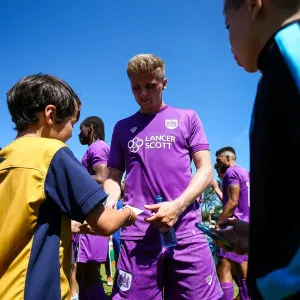Bristol City's Taylor Moore Signs Autographs at Guernsey Friendly Bristol City's Taylor Moore Signs Autographs at Guernsey Friendly