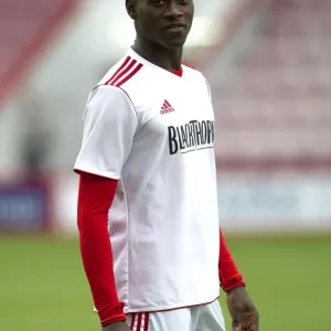 Bristol City's Toby Ajala in Action Against Bournemouth, 2013