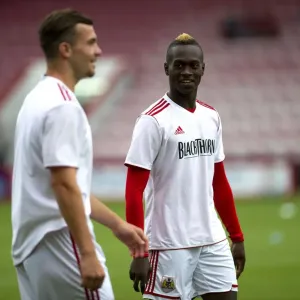 Bristol City's Toby Ajala in Action at Bournemouth Pre-Season Friendly (2013)
